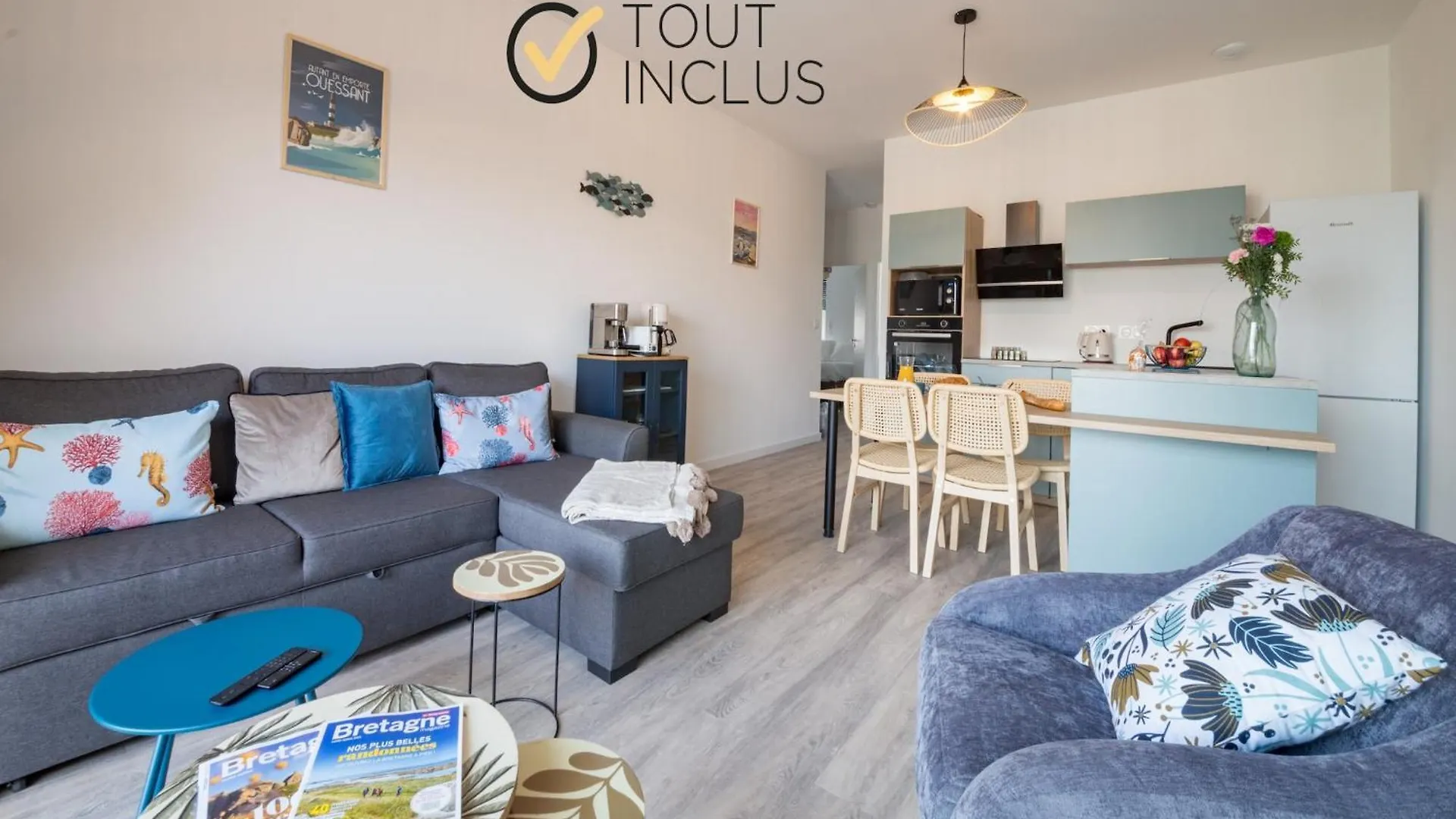 Holiday Home In Porspoder Apartmán